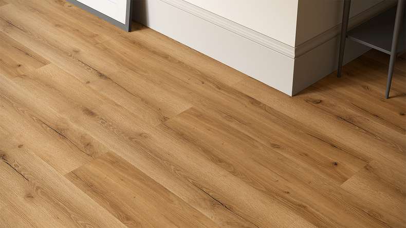 planeo Vinyle à clic rigide - GRANDline Nature Oak | Isolation phonique intégrée (NF-GL-579-N)