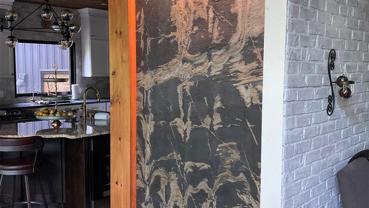 planeo EVOLITH EasyFix - Revêtement mural en pierre naturelle Terracrust 600 x 300 mm - 6pcs.