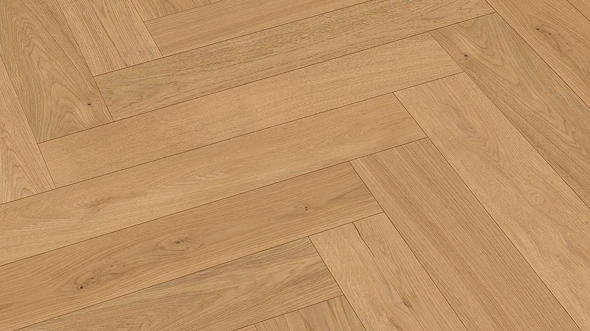 planeo Sol en bois - Noble Wood Chêne Herringbone Sandnes | Made in Germany (EDP-8298)