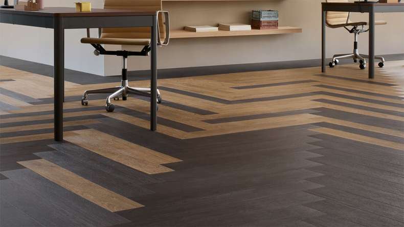 Forbo Allura Wood 40 Vinyle adhésif - Chêne noir (60061DR4)