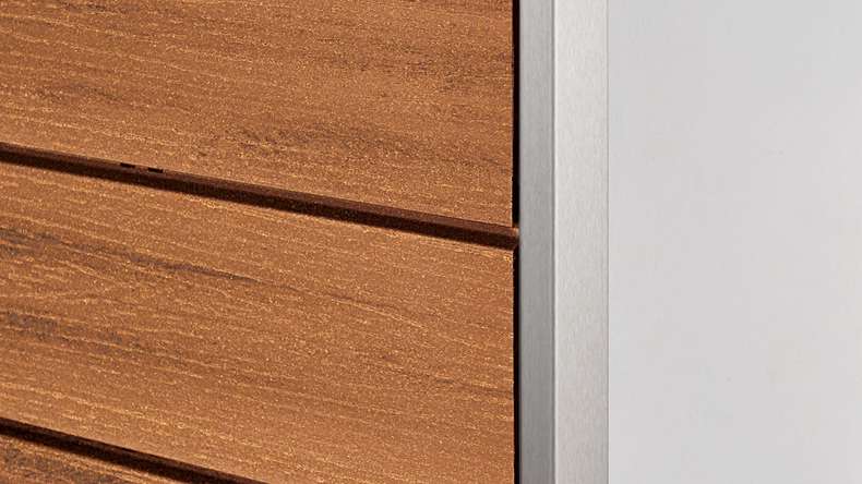 planeo Fassado - bardage composite façade brun ambré
