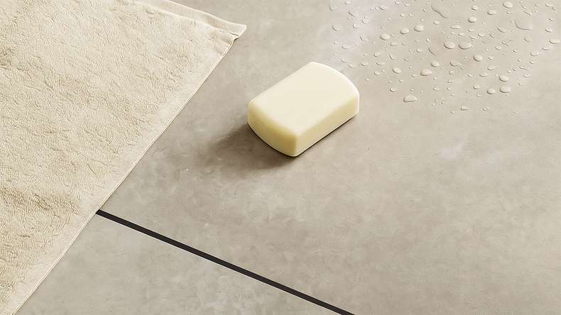 planeo Sol PVC clipsable - Rigid Pierre de sable (DF-80201)