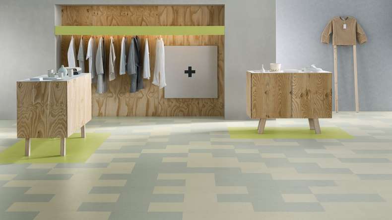 planeo linoleum clipsable Linoklick - Bourgeons de printemps - 333885