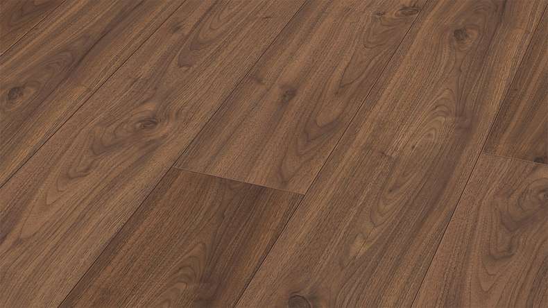 MEISTER Stratifié - MeisterDesign LL 150 S Noyer Amore 6389 | isolation phonique intégrée (600008-2052220-06389)