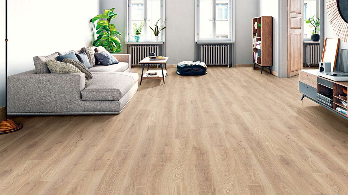 Stratifié planeo - Chêne Beige | Surface antibactérienne (KRO-8006)