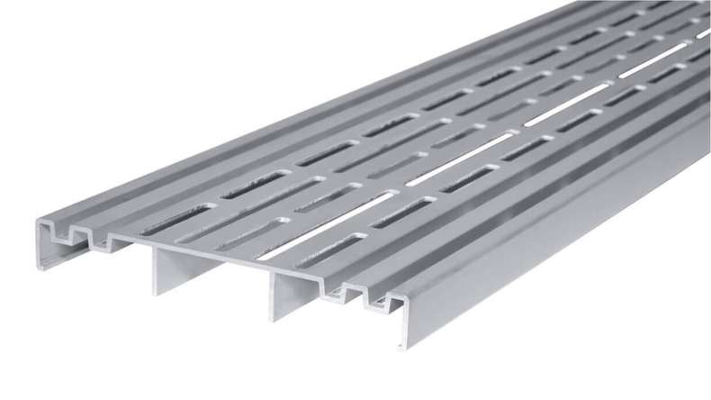 planeo griles de ventilation pour terrasses - profil de ventilation 1200x150x20mm
