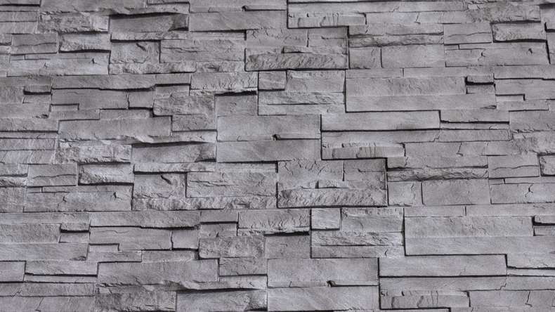 planeo revêtement mural aspect pierre - NovikStone DS Anthracite - 1054 x 334 mm