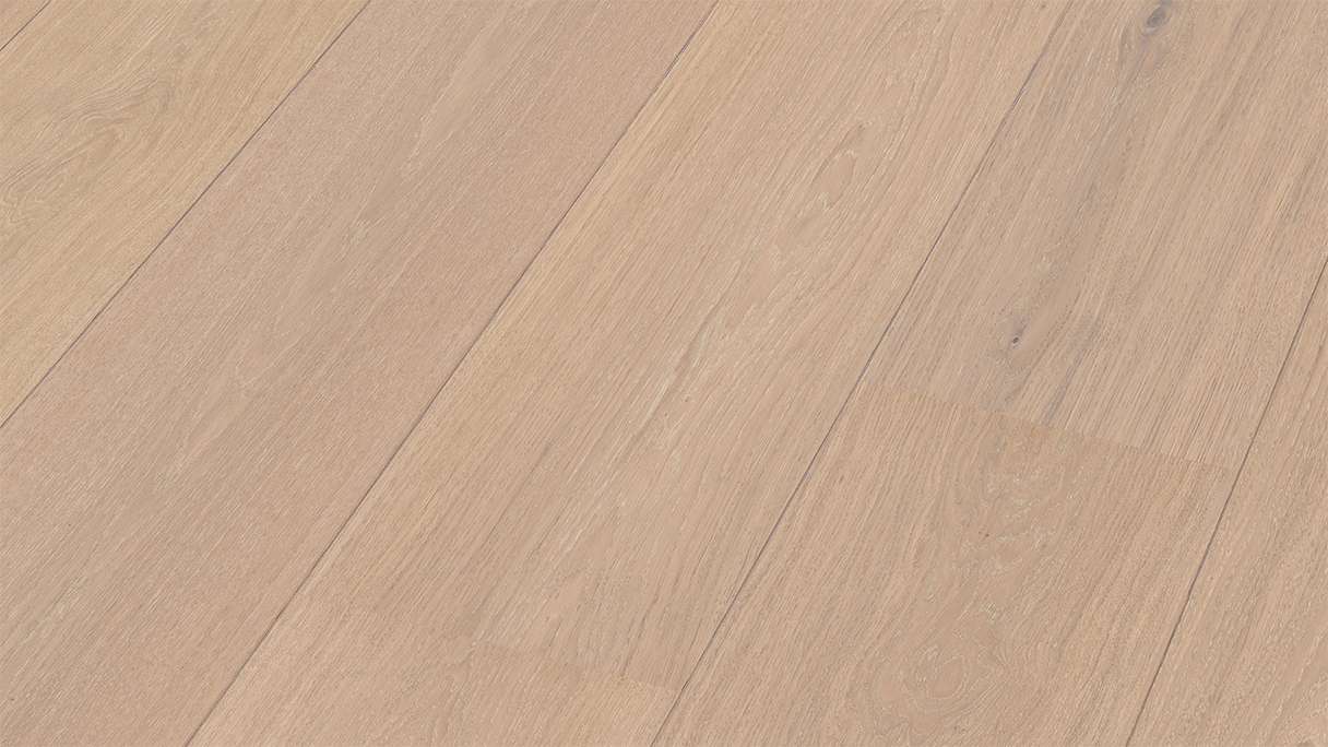 Sol en bois MEISTER Lindura HD 400 - 08922 Chêne naturel champagne vernis ultra mat 2200 x 270 x 11 mm (500214-2200270-08922)