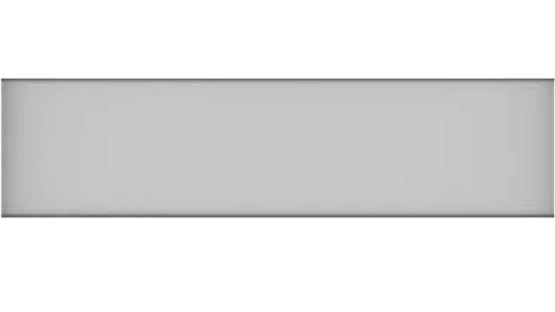 planeo Gardence Resistant - Profilé simple gris uni 180 x 45 x 8mm