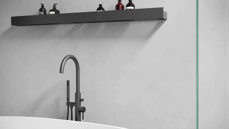 planeo Wallboard - Concrete Grey Matt - différents formats