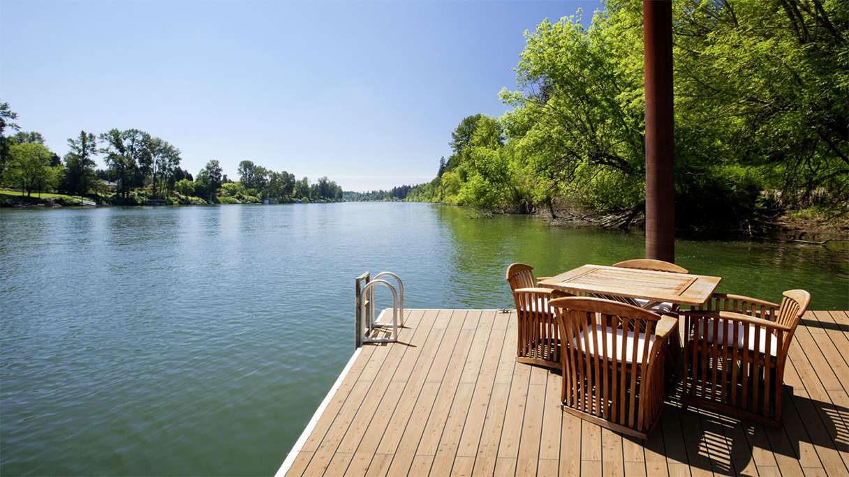 TerraWood Terrasse en bois - Mélèze canadien - lisse des deux côtés