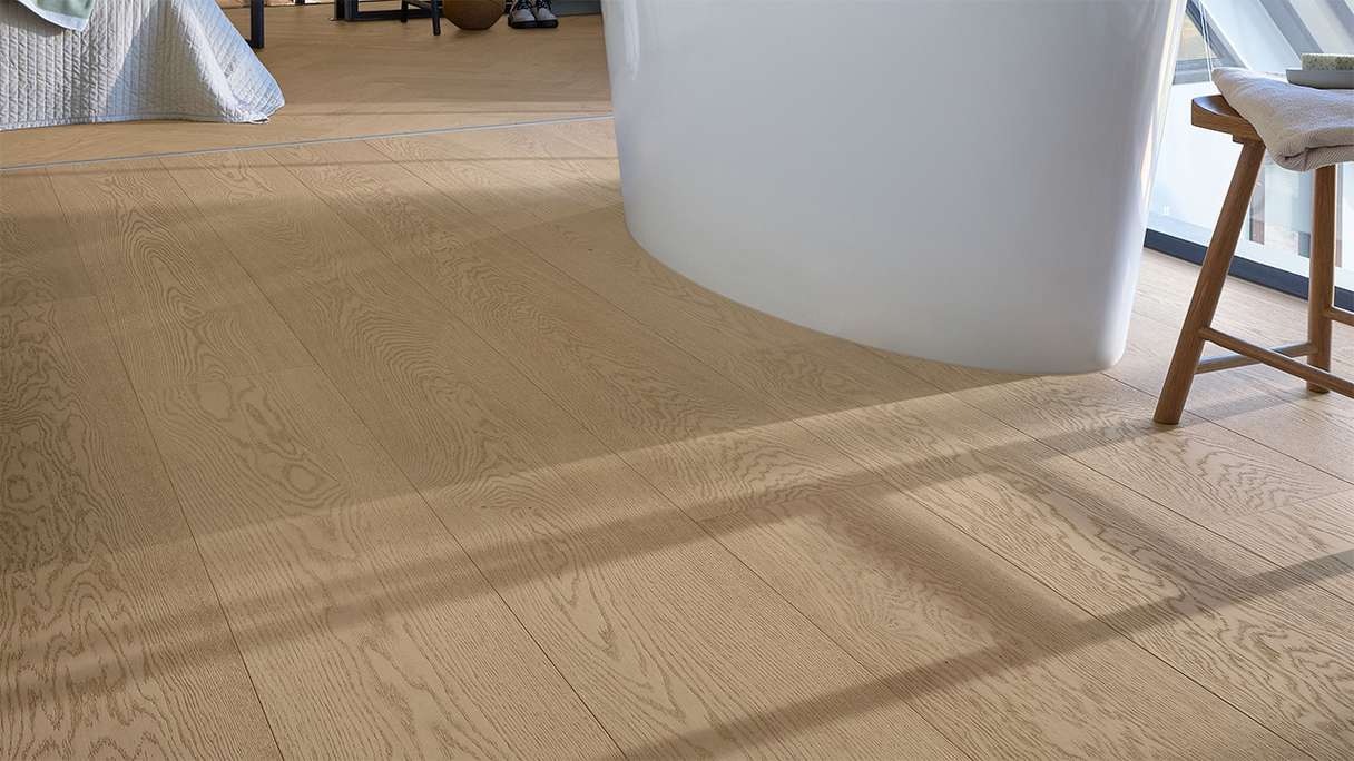 Sol en bois MEISTER Lindura HD 400 - 20224 Chêne naturel gris sable ultra-mat 2200 x 270 x 11 mm (500214-2200270-20224)