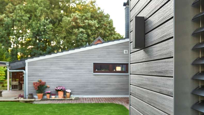 planeo Fassado - bardage composite façade gris graphite