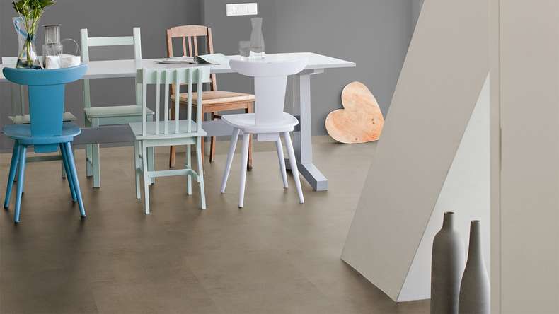 Forbo Allura Material 40 vinyle adhésif - Canyon Cement (63636DR4)