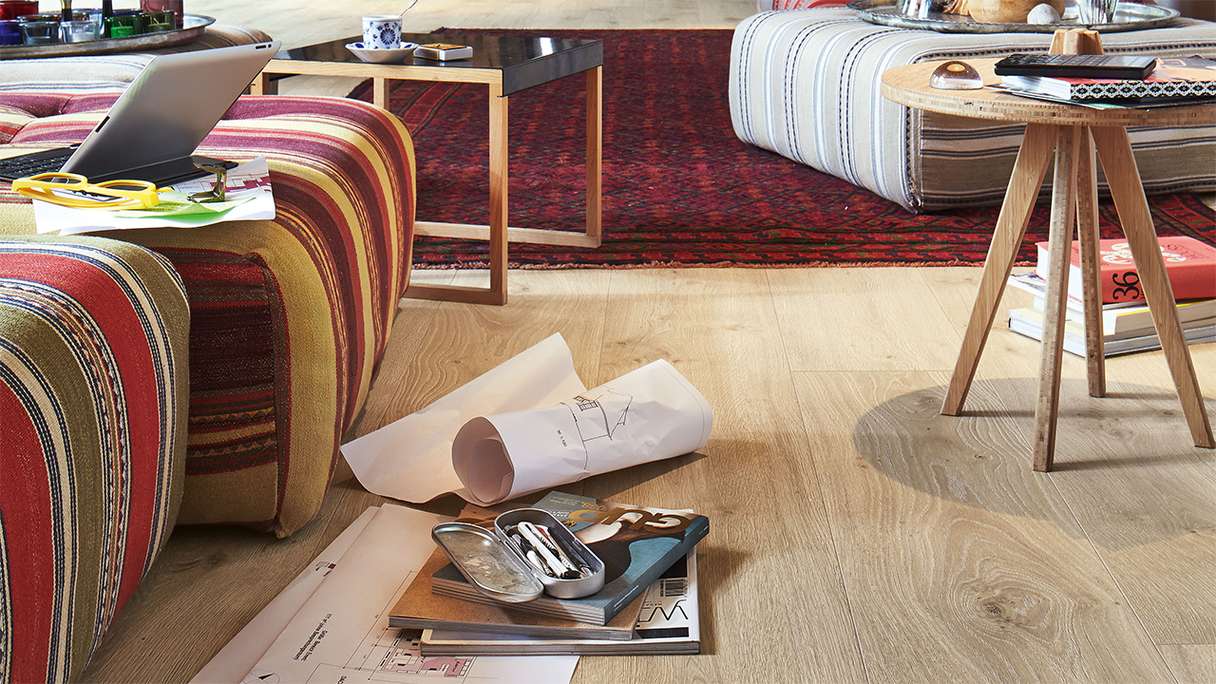 MEISTER Stratifié - MeisterDesign LL 250 Chêne Atacama 6380 | gaufrage synchrone (600009-2052248-06380)