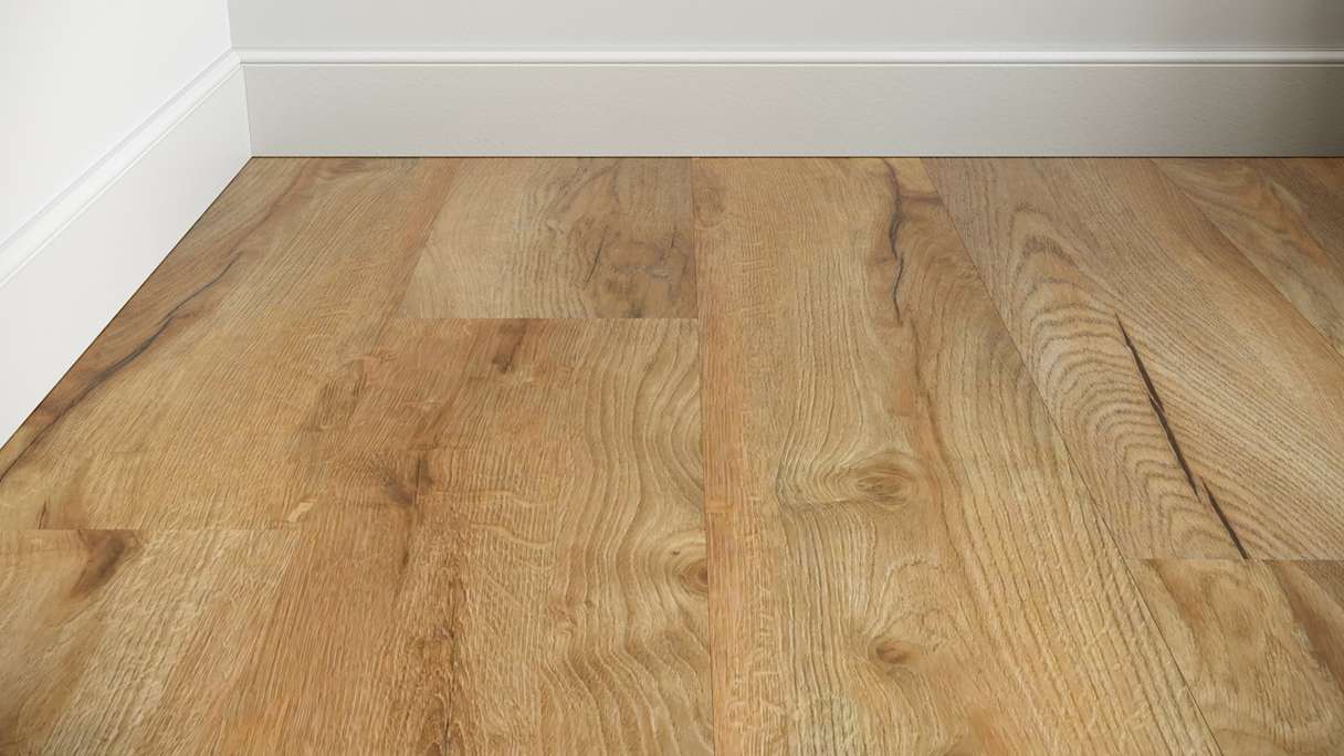 planeo Vinyle à coller - Objet Woodline chêne doré | Gaufrage synchrone (PLDD2570-EGO)