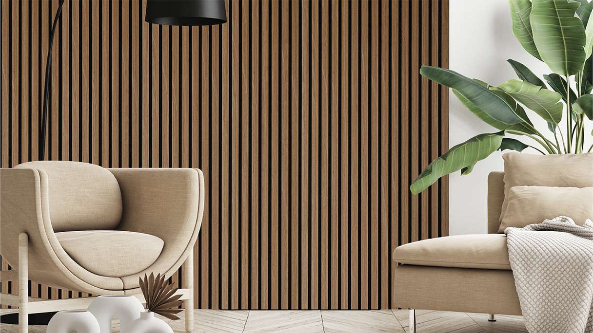 Skaben Panneau acoustique SilentWall - Chêne Naturel Huilé