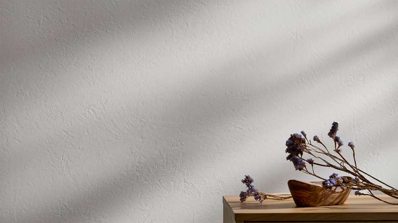 planeo Revêtement mural SPC - CeraRock Tile Concrete White 120 x 60 cm