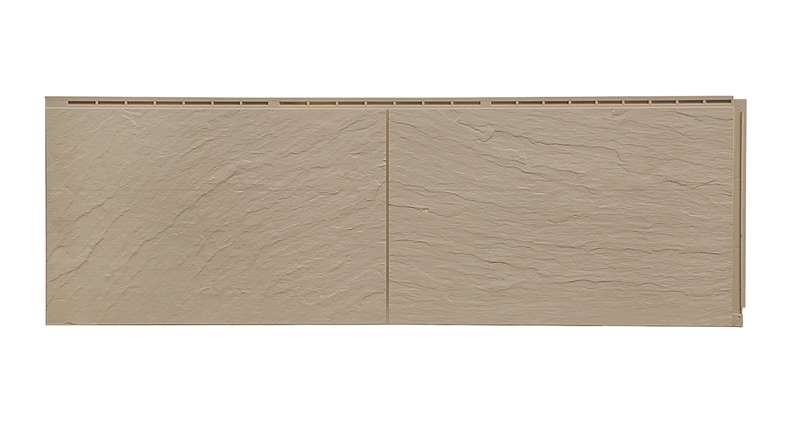 Zierer façade aspect ardoise SS1 - 1115 x 359 mm gris beige en PRV