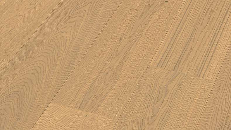 Sol en bois MEISTER Lindura HD 400 - 08966 Chêne naturel crème ultra-mat 2200 x 205 x 11 mm (500214-2200205-08966)