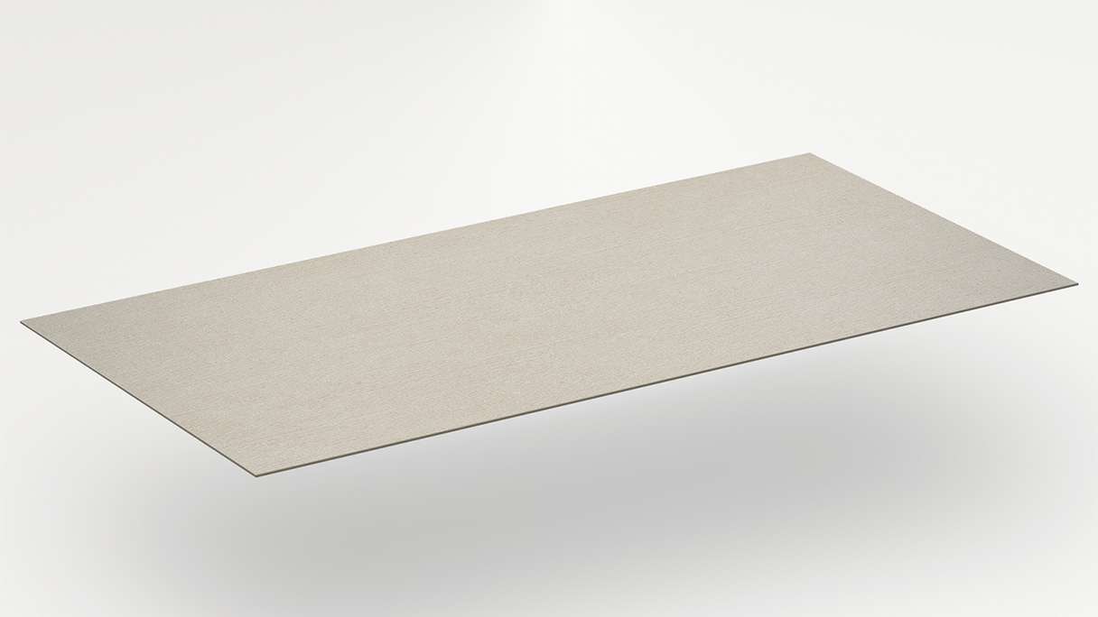 planeo Revêtement mural SPC - CeraRock Tile Stripes Concrete Tan 120 x 60 cm