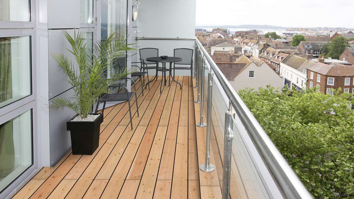 TerraWood Terrasse en bois - Douglas canadien - deux faces lisses