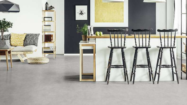 Revêtement Gerflor CV - TEXLINE Nature 2151, teinte gris clair