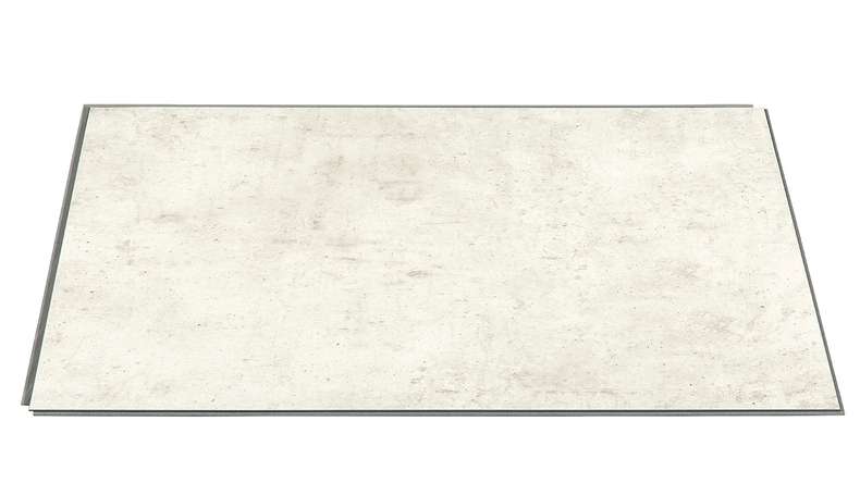 planeo StrongWall - Revêtement mural en plastique XL Light Cement 260 x 90 cm