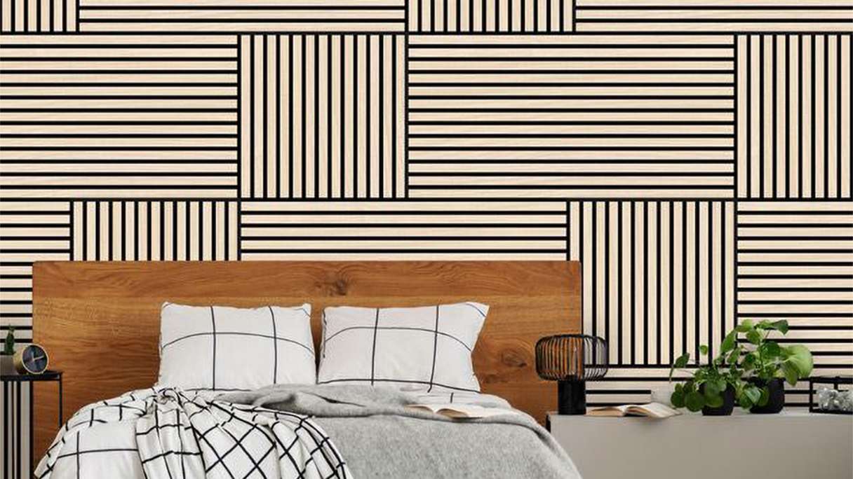 planeo Panneau acoustique - MixWall Timber Touch Althea Oak 52 x 104 cm | Placage en bois véritable (PLMW-10011B)