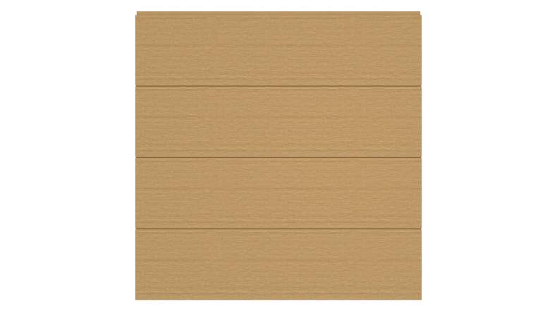 planeo INFINITY - Clôture à emboîter WPC CoEx sable 176 x 183 cm