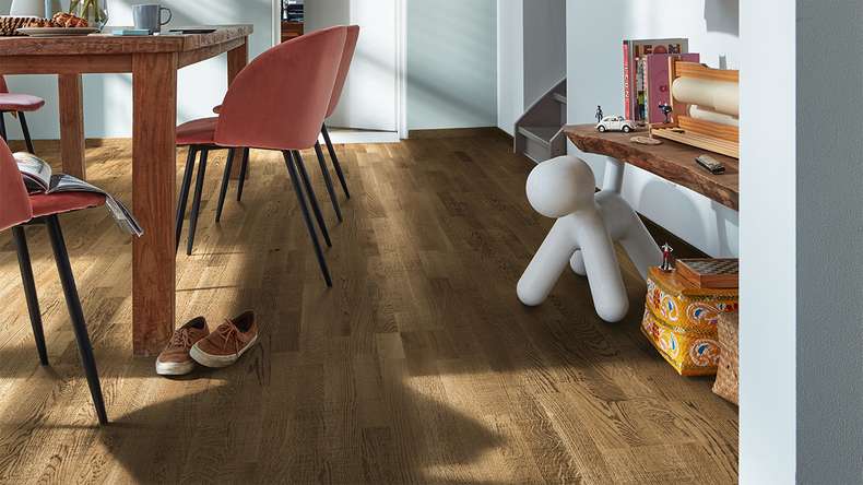 MEISTER Parquet - Longlife PC 200 Chêne animé gris olive vintage (5222009040)