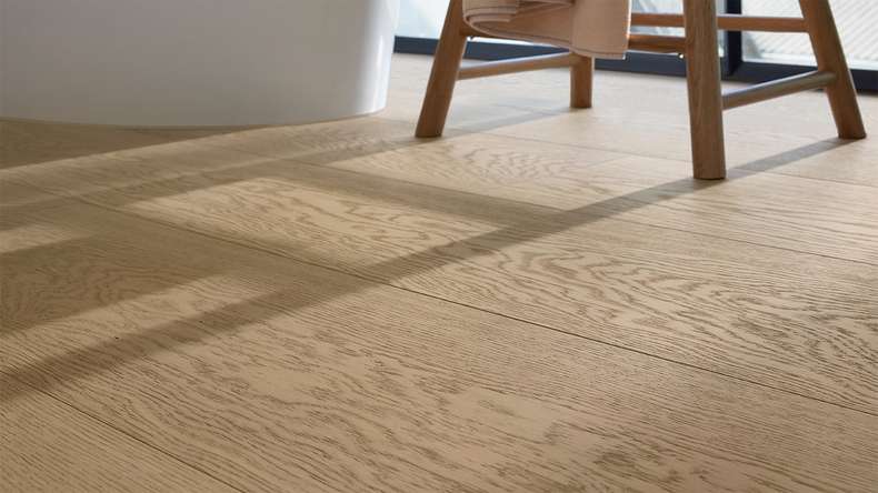 Sol en bois MEISTER Lindura HD 400 - 20224 Chêne naturel gris sable ultra-mat 2200 x 270 x 11 mm (500214-2200270-20224)