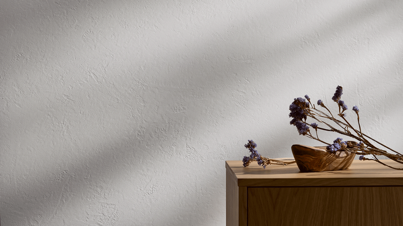 Revêtement mural SPC planeo - CeraRock Tile Concrete White XL 280 x 117,5 cm