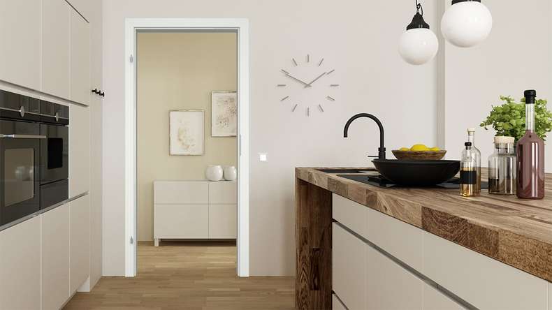 planeo Chant design SMH 9010 blanc - 1985 mm