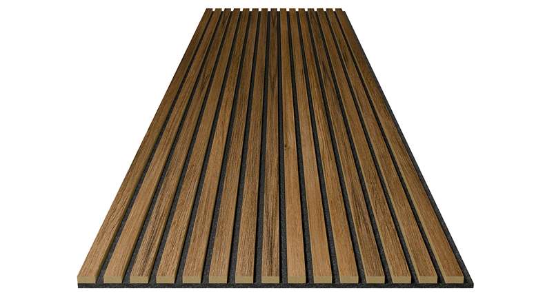 Skaben Panneau acoustique SilentWall Pro - Chêne rustique - 250 x 60 cm