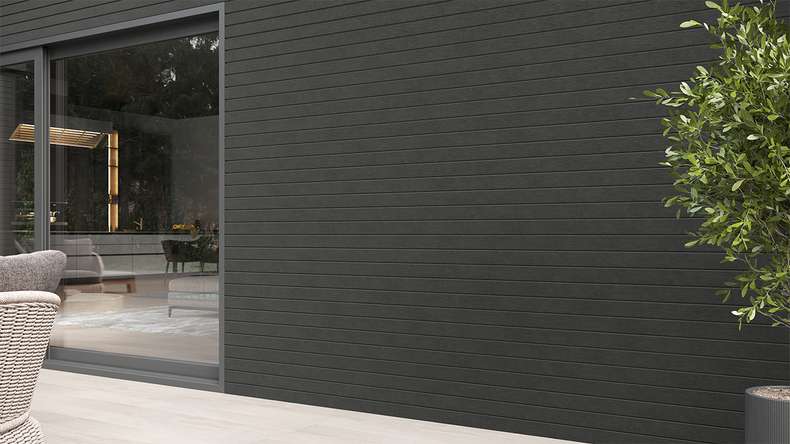planeo Fassado - BPC Revêtement de façade Ebony 5m (PBF-C20)