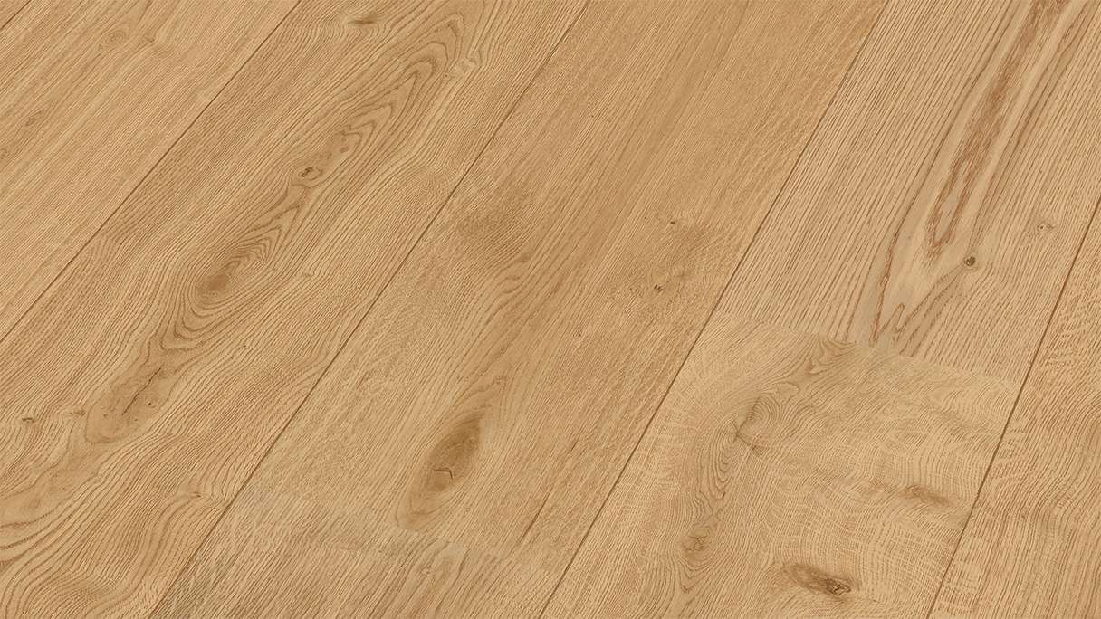 Sol en bois MEISTER Lindura HD 400 - 08902 Chêne authentic pure huilé naturel 2200 x 270 x 11 mm (500213-2200270-08902)