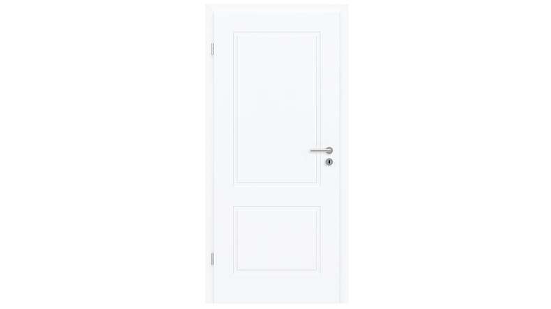 planeo Porte intérieure design PUREA Essence 2 laque blanche 9003 chant design | laqué - 1985 x 610|735|860|985 mm