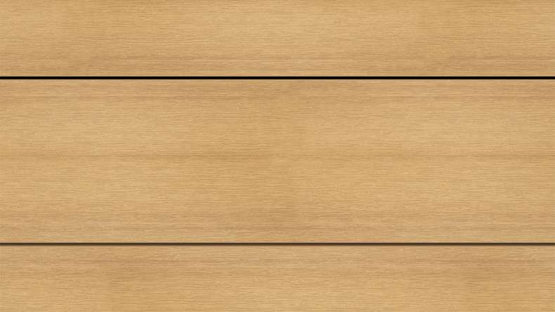 planeo WOODLine Nature - Lame de terrasse WPC CoEx enrobée chambre creuse - sable 3m structuré/lisse brossé