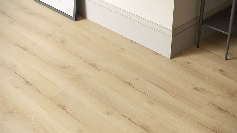 planeo Vinyle à clic rigide - GRANDline Sunlit Oak | Isolation phonique intégrée (NF-Gl-553-N)