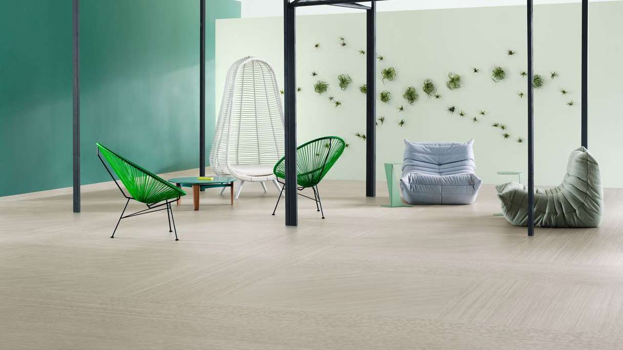 Forbo Linoléum Marmoleum Striato Original - Rocky ice 5232