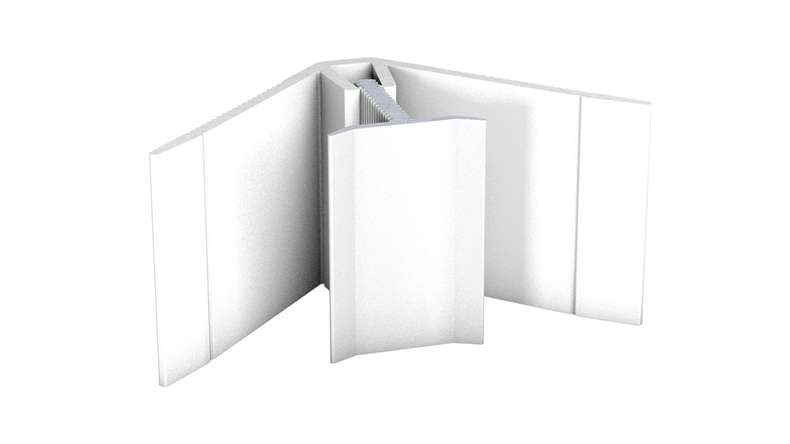 Système de profilés muraux planeo Angle intérieur 369 - 260 cm