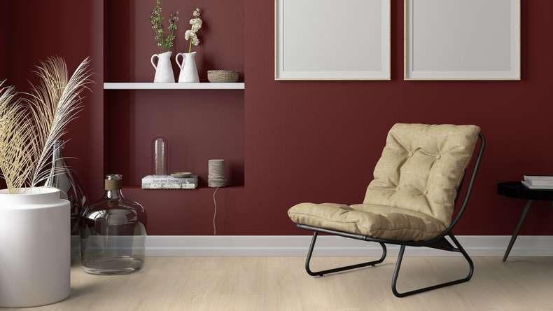 Gerflor Sol PVC clipsable - Virtuo 55 Rigid Acoustic EIR Blomma Cream | isolation phonique intégrée (39061463)
