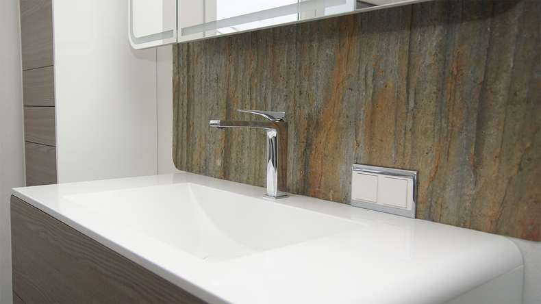 planeo EVOLITH EasyFix - Revêtement mural en pierre naturelle Oxide Wood 600 x 300 mm - 6pcs.
