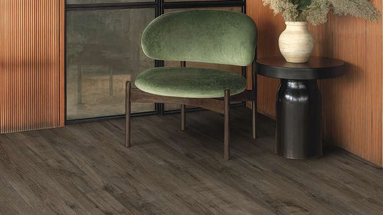 Gerflor vinyle à coller - Creation 55 Savage Oak Smoked