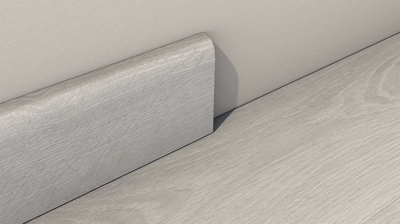Gerflor Plinthe en vinyle - Bohem Gris clair 10 x 60 x 2000mm (6086S195)