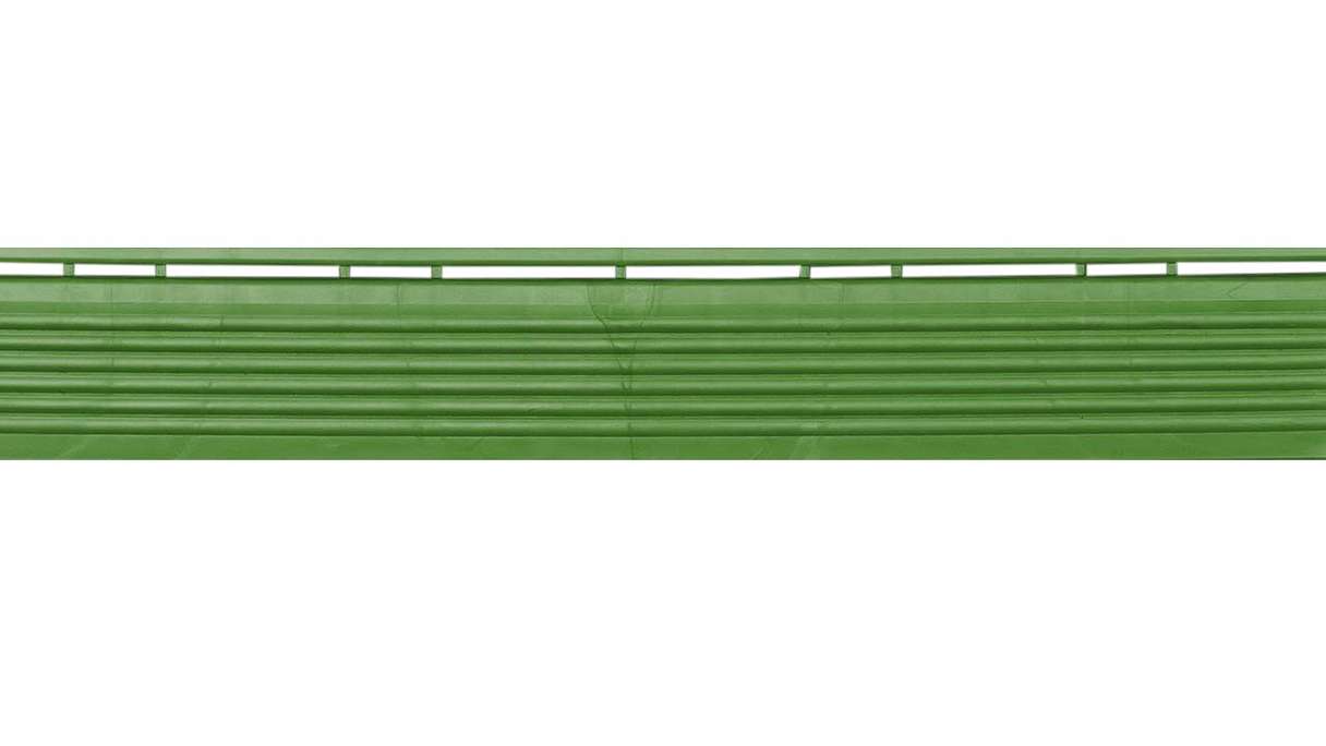 planeo partie latérale pour carreaux de terrasse à clipser 40 x 40 cm - vert