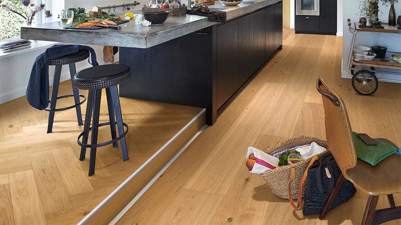 MEISTER Lindura-plancher en bois HD 400 - 08914 Chêne animé verni ultra-mat 2200 x 205 x 11 mm (500214-2200205-08914)