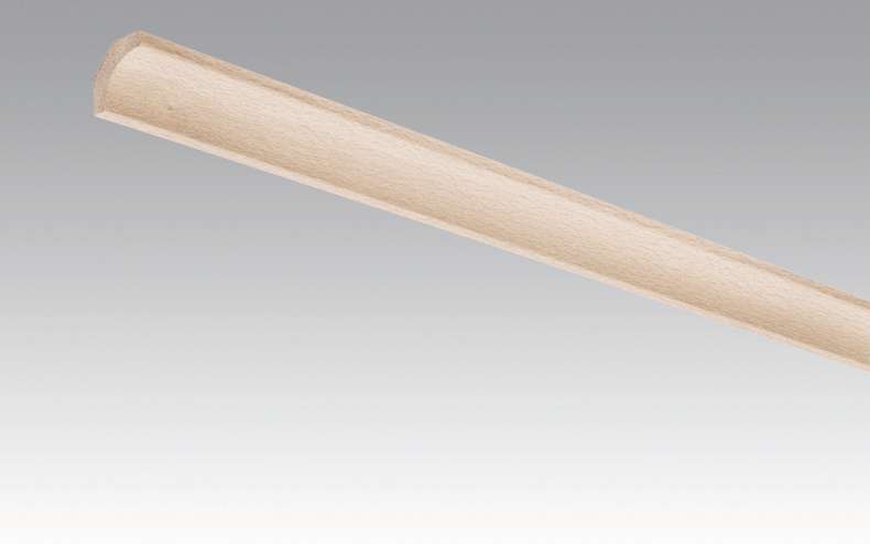 Plinthes MEISTER en hêtre cintré pur 4094 - 2380 x 22 x 22 mm