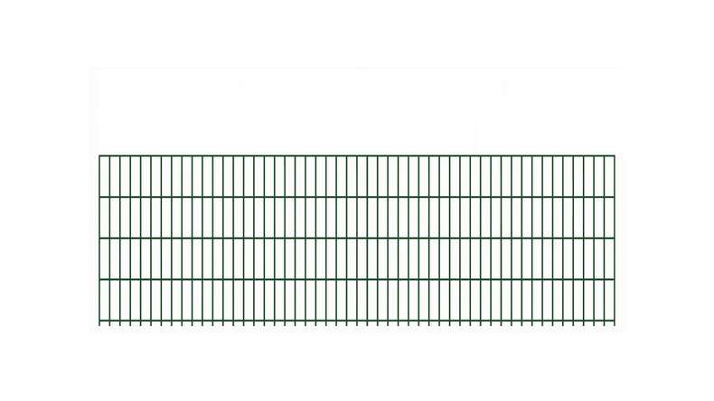 Panneau double fil lourde 8/6/8 RAL 6005 vert mousse Hauteur - 830 x 2510 mm